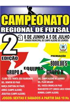 campeonato regional de futsal